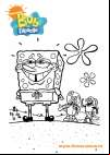 Coloriage Bob l'Eponge