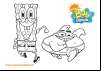 Coloriage Bob l'Eponge